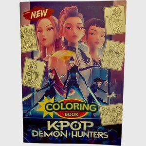 K-POP Demon Hunters Coloring Book - New